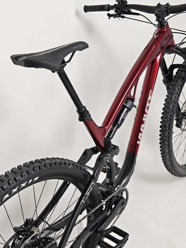 Whyte T-160 S 2025 displayed outdoors to highlight its adventure-ready capabilities.