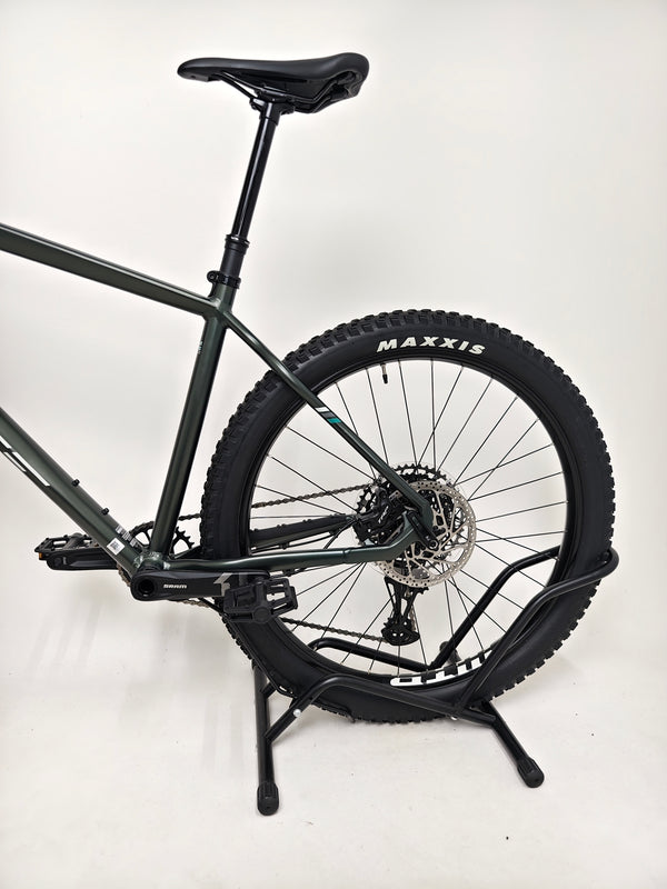 The sleek profile of the Whyte 901 V4 2022 Mountain Bike ready for adventure.
