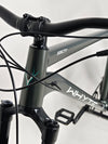 The rear section of the Whyte 901 V4 2022 Mountain Bike showing its sturdy frame and components.