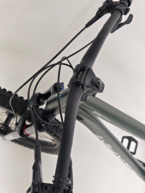 The durable tires on the Whyte 901 V4 2022 Mountain Bike designed for all-terrain capabilities.