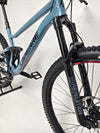 View of the Lapierre Zesty AM 5.9 LARGE with prominent features like the Fox Float rear shock and suspension lockout.
