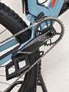 Close-up image of the pedals on the Lapierre Zesty AM 5.9 LARGE mountain bike, highlighting their build.