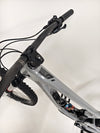 Nukeproof Giga 290 Comp Carbon 2022 bike showcasing the handlebars and cockpit setup.