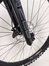 Nukeproof Giga 290 Comp Carbon 2022 bike parked showing full side profile.