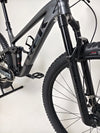 Detailed shot of Trek Top Fuel 8 GX AXS 2024 seat post configuration featuring TranzX JD-YSP39.