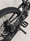 The refined design elements of the Specialized Status 160, showcasing its aesthetic appeal.