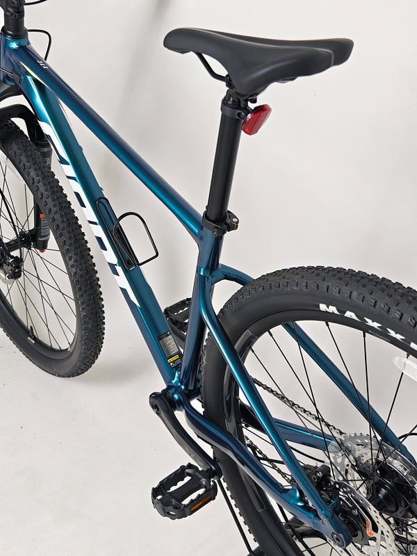 Giant XTC SLR 29 1 Mountain Bike 2024 highlighted for its lightweight construction.
