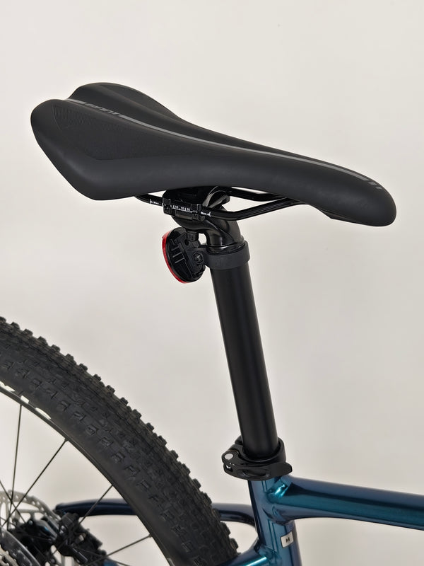 Giant XTC SLR 29 1 Mountain Bike 2024 showing Shimano Deore XT rear derailleur.