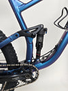 Detailed view of the drivetrain of the Voodoo CANZO Pro 2026 LARGE Dropper bike, showcasing Shimano Deore components, in Like NEW condition.