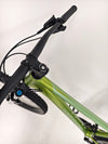 Profile view of Merida Big Trail 700 2024 Mountain Bike - LARGE with striking green color, RRP: £2,000.00 in Excellent Condition.