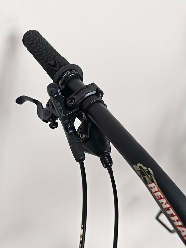 Image of the rear derailleur showcasing Shimano SLX components on the 2023 Boardman MTR 9.0 / LARGE / LYRIK / Very Good Condition! / Our Price: £1390.00! / RRP £2,225.00.