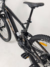 Bottom view of GT E Force Amp+ Full Suspension e-Bike 2024 highlights its design and specifications in XL and Yari, excellent condition, only 51 miles, price £2,250.