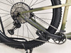 Front angle view of Trek ROSCOE 9 2024 Mountain Bike emphasizing features, Excellent Condition, Medium size, RRP: £1,850.00, now for £1,090.00 at eMado.