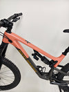 The Rocky Mountain Altitude Carbon 70 2022 mountain bike on a trail, showcasing its great performance, available for £2,590.00 with free UK delivery.
