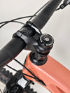 Close-up of the Shimano brakes on the Rocky Mountain Altitude Carbon 70 2022 showcasing its build quality, now for £2,590.00 with free UK delivery.