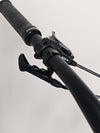 Detailed look at the dropper seatpost mechanism on the Rocky Mountain Altitude Carbon 70 2022, a premium feature for £2,590.00 with free UK delivery.