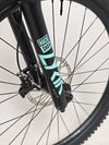 Trek Remedy 8 2023 LARGE — brake lever, shifter and front end detail