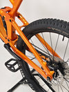 Trek Slash 7 Factory Orange / X-LARGE / YARI / RRP: £3,200.00 / Very Good Condition / Our Price 1,770.00 including FREE UK Delivery! Rear brake lever and hydraulic setup on Trek Slash 7