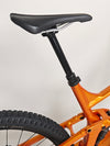 Trek Slash 7 Factory Orange / X-LARGE / YARI / RRP: £3,200.00 / Very Good Condition / Our Price 1,770.00 including FREE UK Delivery! Front fork crown and Boost110 hub area on Trek Slash 7