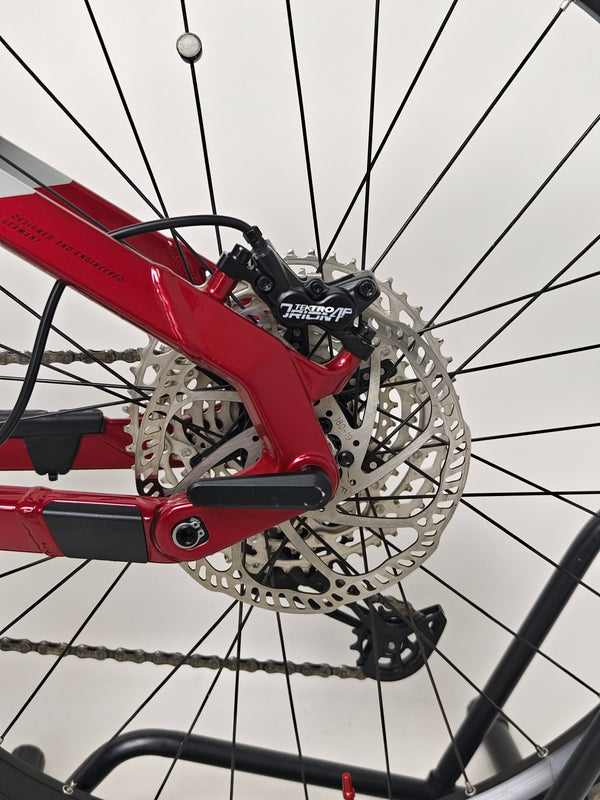 Haibike AllTrail 5 27.5 2022 Full Suspension e-Bike captured in a stunning outdoor setting. Get it for £1,870.00 at eMado!