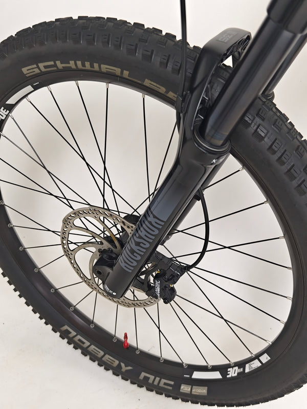 Detail image showing the Haibike AllTrail 5 27.5 2022 Full Suspension e-Bike's innovative technology in excellent condition. Now available for only £1,870.00 at eMado!