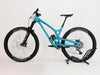 Evil Offering V1 carbon fiber full suspension bike in very good condition with custom blue paint.