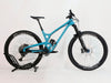 Evil Offering V1 carbon fiber full suspension bike in very good condition with custom blue frame.