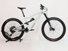 Back view of Specialized Status 160 2023 Large S4 showing the rear suspension and excellent used condition, priced at £1,750 (RRP £2,900) for aggressive trail adventures.