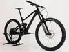 The 2023 Lapierre Zesty AM CF 8.9 Large, showcasing the fork and wheelset, emphasizing its premium setup. Buy for £2,850 with free delivery across the UK.