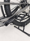 Detailed view of the bike's frame and suspension system on the Merida One-Sixty 500 29 2023 mountain bike.