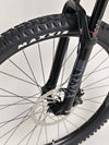 Image highlighting the brake assembly on the front wheel of the Merida One-Sixty 500 29 2023 mountain bike.