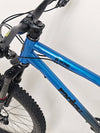 Profile view of the Used Ragley Blue Pig Race 2022 showcasing its durable tyres and overall design, available at eMado Bikes.