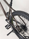 Detailed look at the handlebars and grips of the Whyte 901 V5 2024 Mountain Bike for sale at eMado.