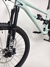 Specialized Status 160 in Very Good Condition at eMado Bikes - front wheel and FOX suspension details.