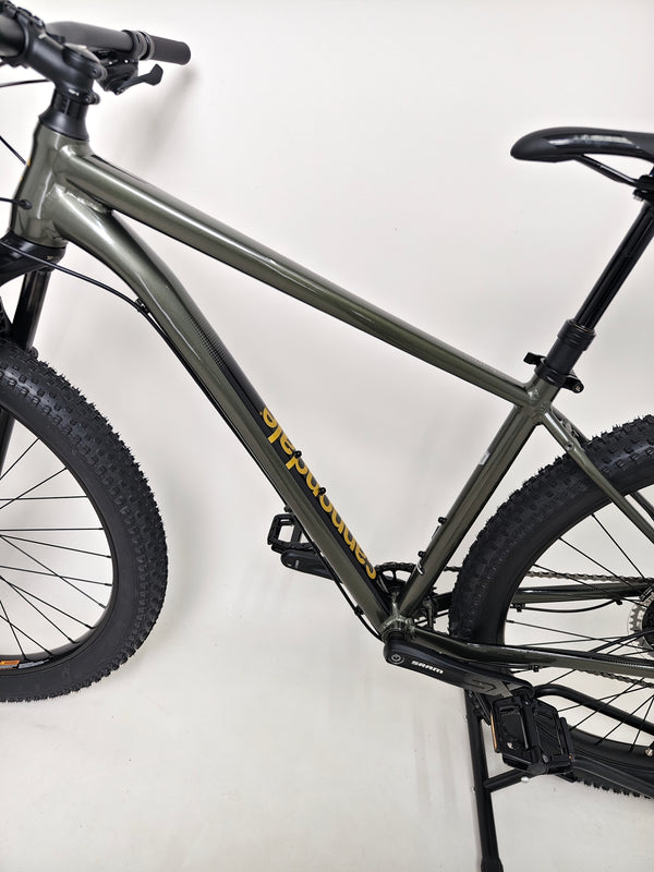 Detailed view of the SRAM SX Eagle chainset on the 2023 Cannondale CUJO 2.