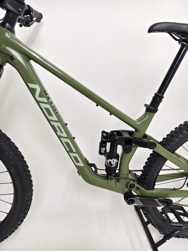 Close-up view of the SRAM GX Eagle rear derailleur on the Norco Sight A2 2021 mountain bike.