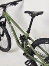 Norco Sight A2 2021 mountain bike angled to display the suspension features on a trail.