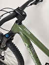 Quick-release detail on the Norco Sight A2 2021 mountain bike, offering convenience for riders.