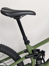 Norco Sight A2 2021 mountain bike with clear view of its gear system in working order.