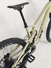 The GT Force Carbon Elite 2023 mountain bike displayed in natural lighting, showcasing its excellent paintwork.