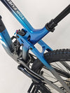 Overall view emphasizing the lightweight design of Trek Top Fuel 9.7 2022 CARBON mountain bike.