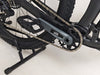 Close-up shot of Trek Top Fuel 8 GX AXS 2024 frame material, highlighting Alpha Platinum Aluminium.