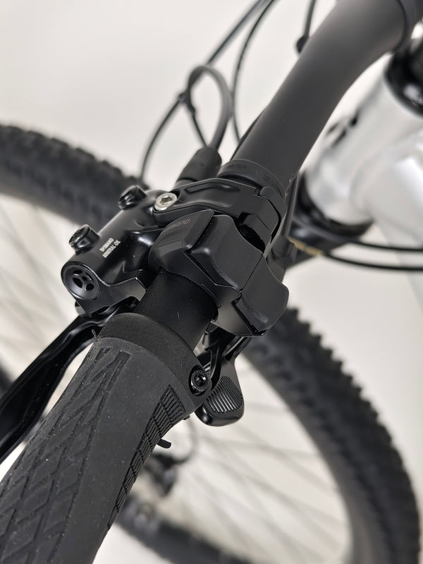 RockMachine Blizz e60-29 Electric Mountain Bike with a close view of the sleek alloy frame, LARGE size, RRP: £3,499.00, only 2 miles from new.