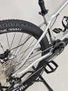 RockMachine Blizz e60-29 Electric Mountain Bike showcasing its handlebar and grips detail, LARGE size, RRP: £3,499.00, only 2 miles ridden.