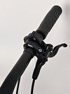 RockMachine Blizz e60-29 Electric Mountain Bike's detailed forks and suspension system, LARGE size, RRP: £3,499.00, only 2 miles from new.