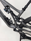 Rear view of Specialized Stumpjumper EVO Comp Alloy 29 2024 showcasing its rear suspension setup, RRP: £3,200.00.