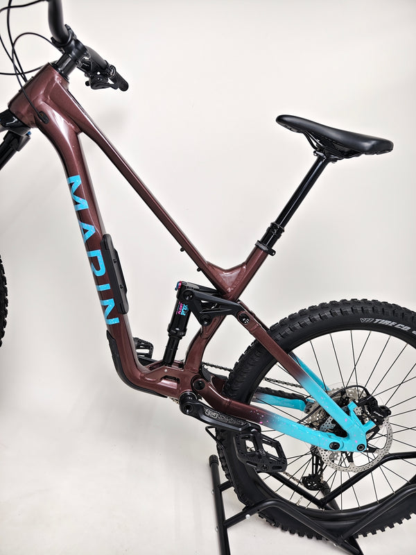 Back view of Marin Alpine Trail 1 2025, showcasing its excellent condition and LARGE frame, RRP £3,099.00, now just £1,720.00 including FREE Delivery!