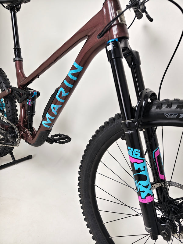 Marin Alpine Trail 1 2025 in action, excellent condition and LARGE size. Market price £3,099.00, available now for £1,720.00 with FREE Delivery!
