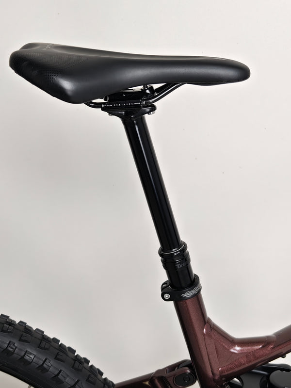 Rear aspect of the Marin Alpine Trail 1 2025 mountain bike in excellent condition, LARGE frame, RRP: £3,099.00, now only £1,720.00 with FREE Delivery!