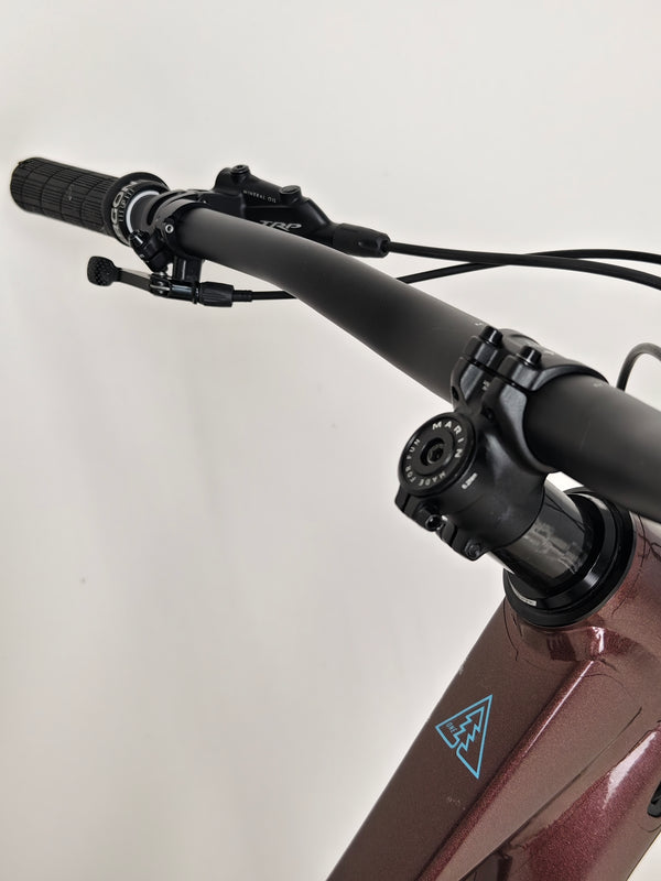 Marin Alpine Trail 1 2025 in excellent condition depicted from the side, showcasing its LARGE frame. Originally £3,099.00, currently offered at £1,720.00 with FREE Delivery!